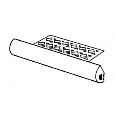 FRONTALE GRADINO CON LAMELLA BRIGANTINO 4.3x25 0