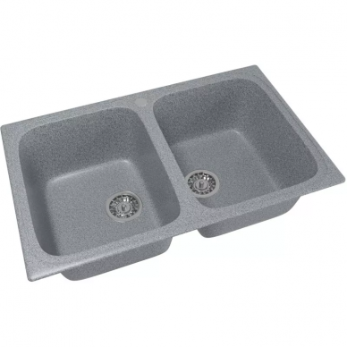 Мойка кухонная Mixline ML-GM23 (525187)	темно-серая 5