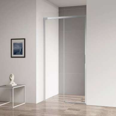 Душевая дверь Cezares Comfort (COMFORT-BF-1-100-C-Cr) 100 см, профиль хром, стекло прозрачное 2