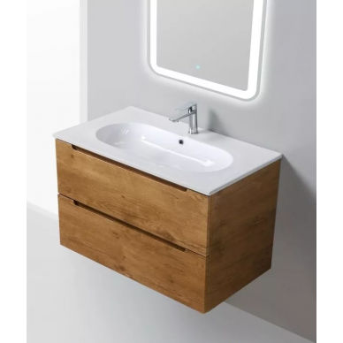 Тумба для ванной Belbagno Etna (ETNA-H60-900-2C-SO-RN-P) 90 см, Rovere Nature 7