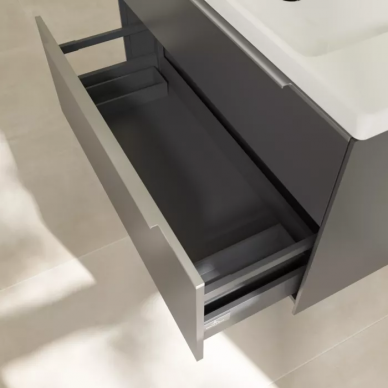 Тумба для ванной Villeroy & Boch Subway 3.0 (C57001VR) (Graphite) (97.3 см) 5