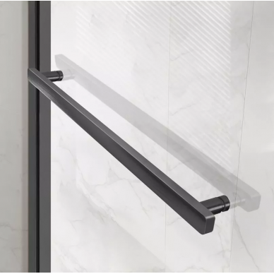 Душевой уголок Vincea Slim Soft (VSR-1SS9012CLGM) 120х90х200 см, профиль вороненая сталь/стекло прозрачное 2