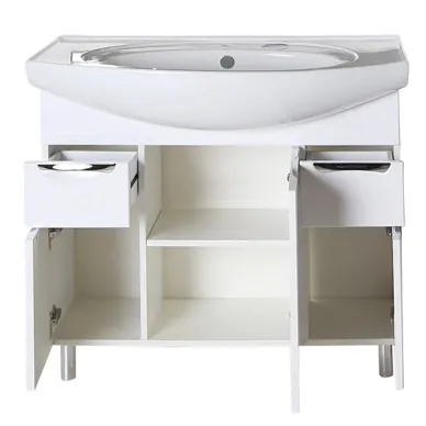 Тумба ASB-Mebel Мессина 100 (9622) под раковину Энигма 100 5