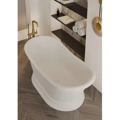 Ванна из искусственного камня Allen Brau Krion Classic 2.35004.21 170x75, белая матовая 8