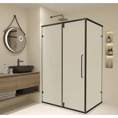 Душевой уголок RGW Classic CL-046B 100x80 профиль чёрный/стекло матовое-сатинат 0