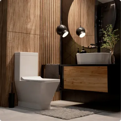 Унитаз напольный AQUAme AQM1005PRO безободковый, микролифт SoftClose, без бачка 5