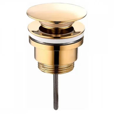 Сливной набор для раковины Teymi Lina T140215 click-clack, золото 8