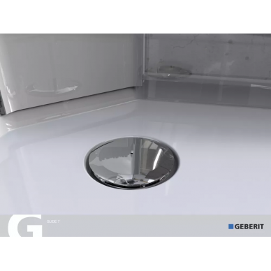 Душевая кабина Ido Showerama 10-5 Comfort (90х90) (профиль серебристый, прозрачное/матовое стекло) 5