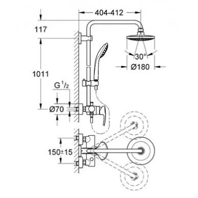 Душевая система Grohe Euphoria (27474000) 1
