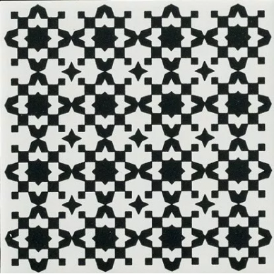 WW71L3 Black On White Wonder Lux 3 20x20 0