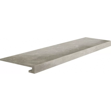 66180 Gradino C.Retta Grey Nat 33x120 0