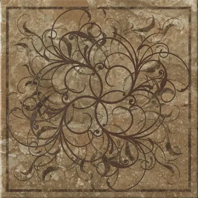 59528 Rosone Antico Noce 40x40 0