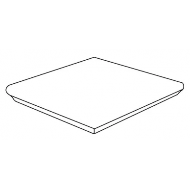 1002366 GRADONE ANGOLARE AMBER 33x33 0