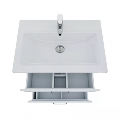 Тумба для ванной Iddis New Custo (NCU70W0i95K) с раковиной 10