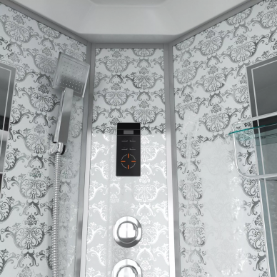 Душевая кабина Niagara Lux (NG-7710W) 100x100х220, серебро 5