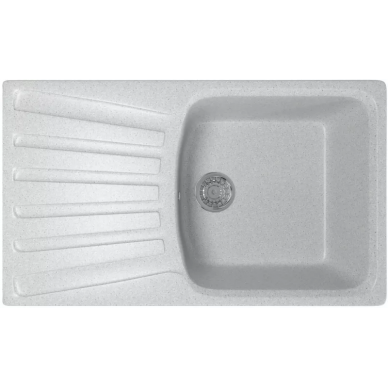 Мойка кухонная Mixline ML-GM20	(525158) серый 6