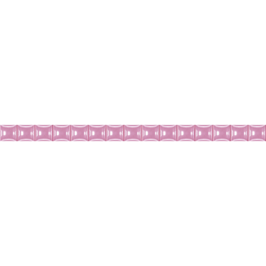 Бордюр Stripes бусинка лиловый 1,3х20 0