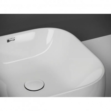 Раковина накладная Ceramicanova Element 2 (CN1609) белая 5
