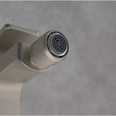 Смеситель для биде Villeroy & Boch Architectura Square (TVB12500100064) никель сатинированный матовый 5