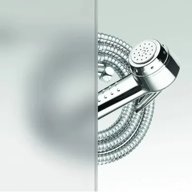 Душевая дверь RGW Passage PA-016B (350801614-24) (140x195) профиль чёрный/ стекло матовое сатинат 1