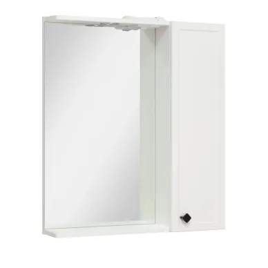 Зеркальный шкаф Runo Римини 65 00-00001256 белый 0