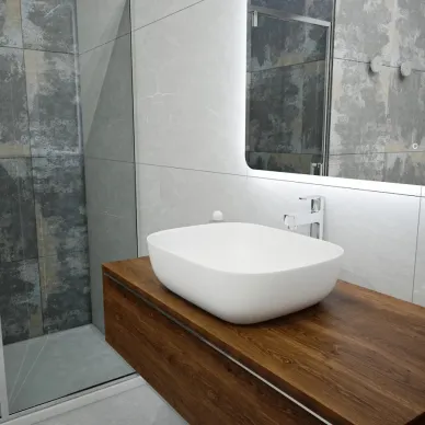 Раковина накладная Teymi Solli 50 artceramic T50390 49 см белая матовая 7