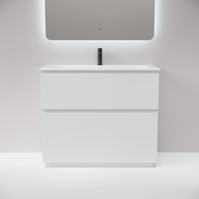 Тумба для ванной Sancos Folk Floor FL100FW напольная, 100 см, bianco 1