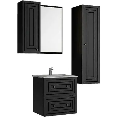 Пенал Creavit Kayra KY2130.01.MAN 35 см, подвесной, антрацит 1