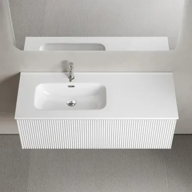 Тумба для ванной Sancos Snob R 1.0 SNR1.0120LW левая, 120см, bianco 6