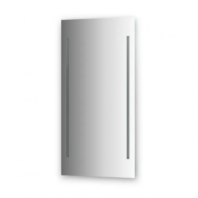 Зеркало Evoform Ledline (BY 2124) (60 см) (с 2-мя встроенными LED-светильниками) 0
