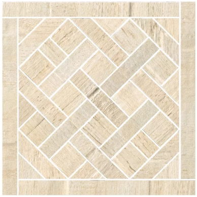 57379 Mosaico Carre Ecru 20x20 0