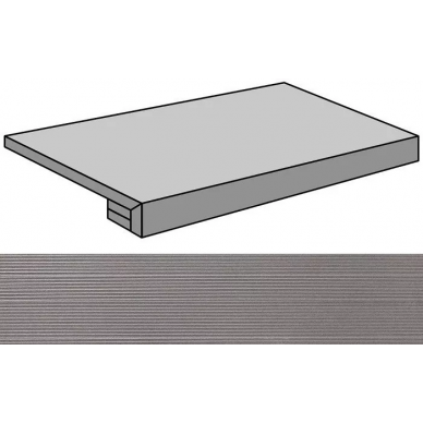 Lava Antracita Rigato Gradone Rec-60 29.75x59.55 0