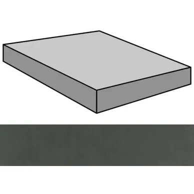 Microcement Black Lappato Gradone Ang 59.55x59.55 0
