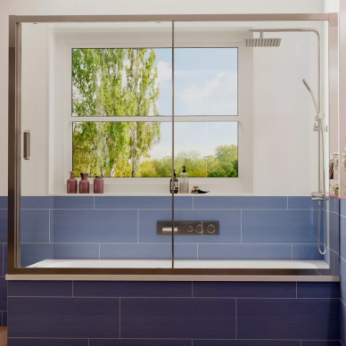 Шторка для ванной Ambassador Bath Screens (16041104) 150х140 2