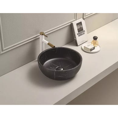 Раковина накладная CeramaLux MNC (С1111) (41 см) 0