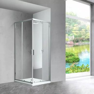 Душевой уголок Vincea Scala (VSS-2SC8010CL) 100x80х190 см 3