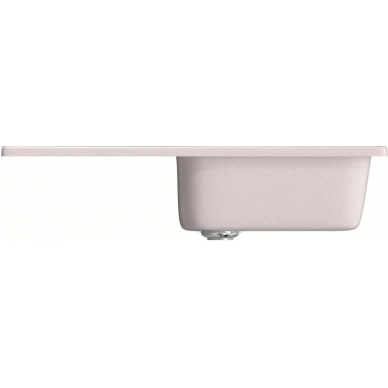 Мойка кухонная Mixline ML-GM20	(525161)	светло-розовая 5