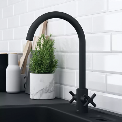 Смеситель для кухни Damixa Neo Classic (240000000) черный матовый 5