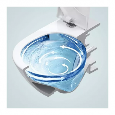 Унитаз подвесной Villeroy & Boch Subway 3.0 TwistFlush (4670TS01) с микролифтом 7