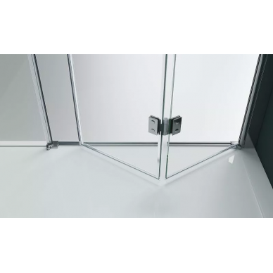 Душевая дверь BelBagno Albano (ALBANO-BS-13-80+100-C-Cr) профиль хром/стекло прозрачное 8