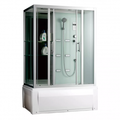 Душевой бокс Frank F556 (2945671) с баней 150х85 см 0