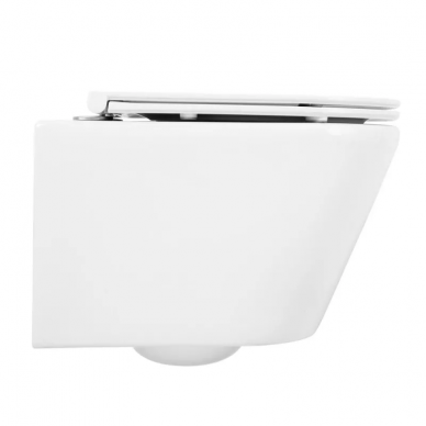 Унитаз подвесной BelBagno Tre (BB8001CHR/SC) с сиденьем микролифт 6
