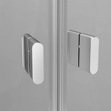 Душевой уголок Am.Pm X-Joy Twin Slide (W88G-205-090MT64) (90х90 см), профиль хром матовый/стекло прозрачное 1