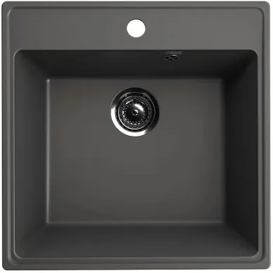 Мойка кухонная Ulgran Quartz Forte 505-09 Асфальт 0