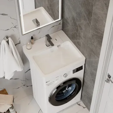 Раковина над стиральной машиной Teymi Kati Pro 60x60 T50410 9