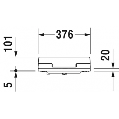 Крышка-сиденье Duravit SensoWash Slim (611500002000300) с функцией биде 2