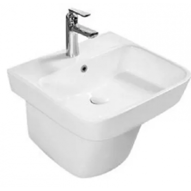 Раковина CeramaLux N (NB164) (50,5*46,5*35,5 см) белая 0