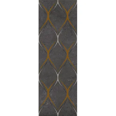 Silvia black decor 03 30х90 0