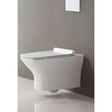 Чаша подвесного унитаза BelBagno Romano (BB248CHR-SM) безободковый 7