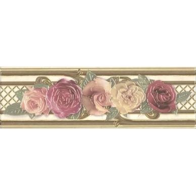 Cenefa Yellowrose Crema Marfil 13x41 0
